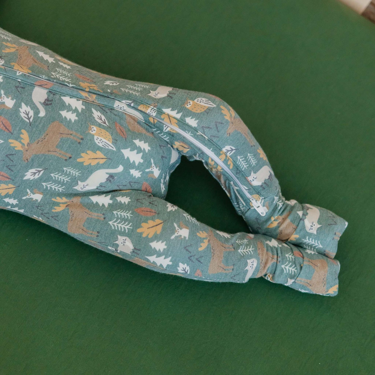 Convertible Zip-Up Footie Pajama - Atwood