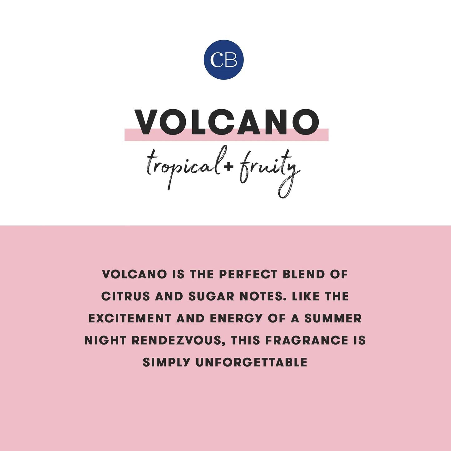 CAPRI BLUE - Volcano Pattern Printed Play Travel Tin Candle, 8.5 oz