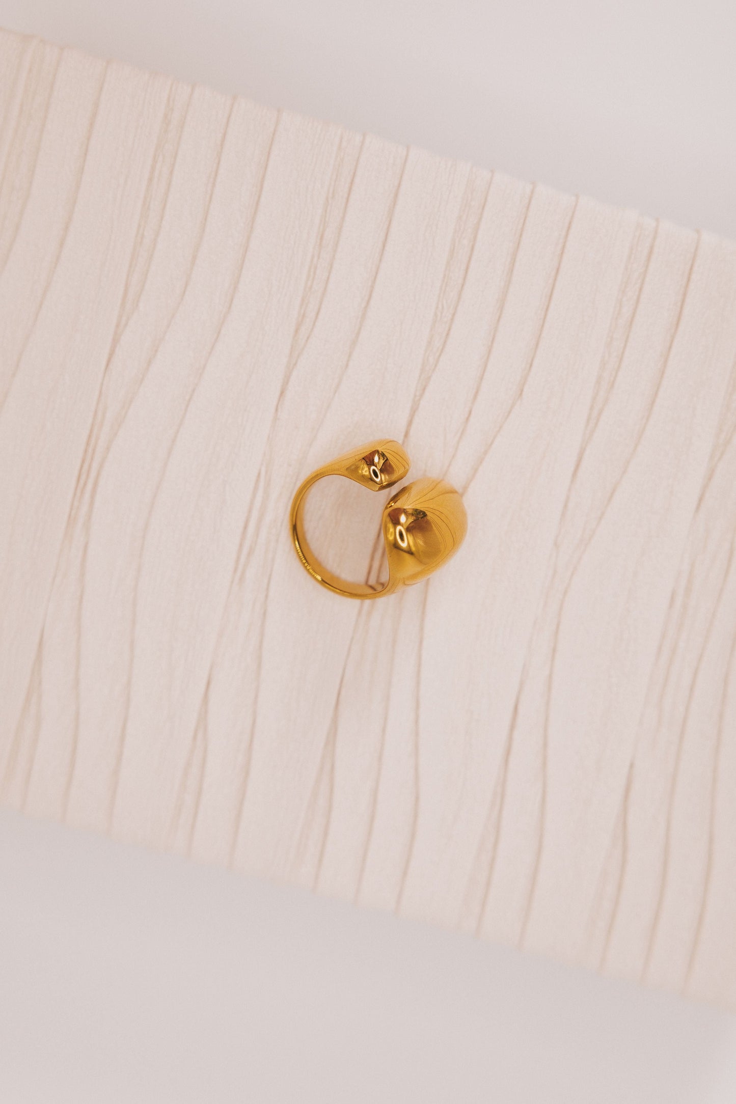 Borderline Ring - 18K Gold Plated