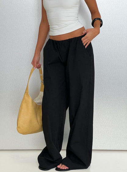 Lunea Concealed Waistband Pants Black