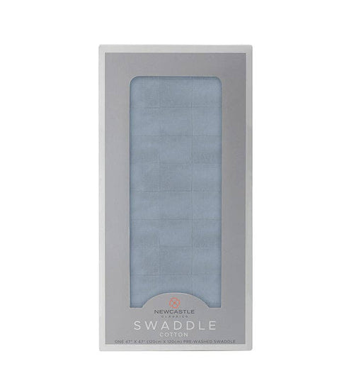 BABY - Blue Fog Cotton Swaddle