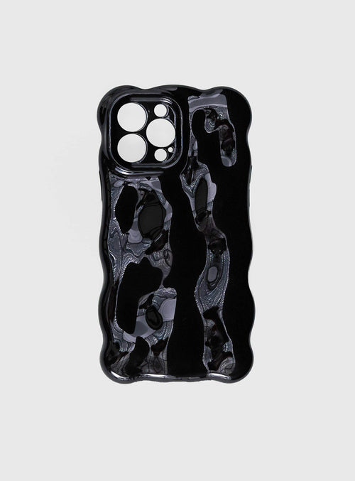 Maceline iPhone Case Black