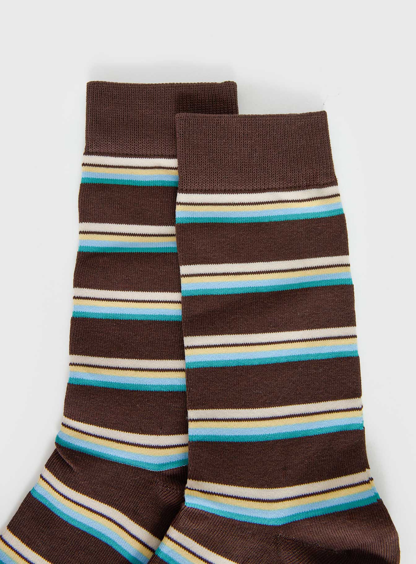 Corteze Crew Sock Multi Stripe