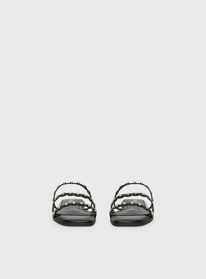 Therapy Gunner Stud Slides Black