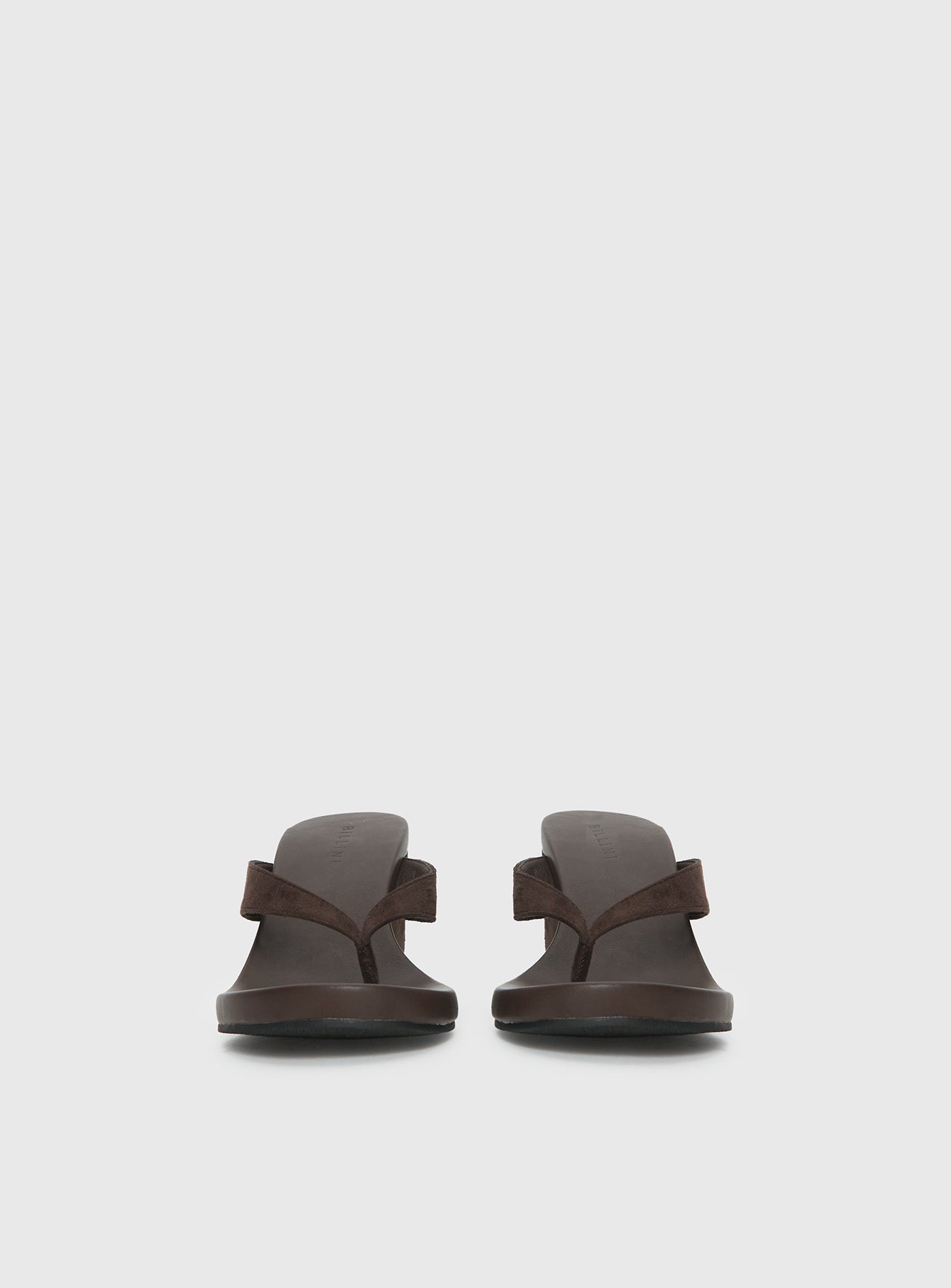 Billini Ravyn Heels Dark Cacao Faux Suede
