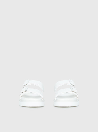 Ma Belle Sandals All White