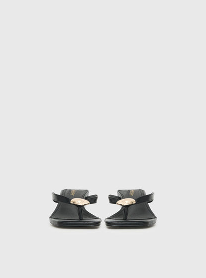 Therapy Slant Heels Black