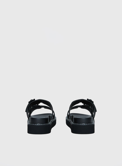 Ma Belle Sandals Contrast Stitch