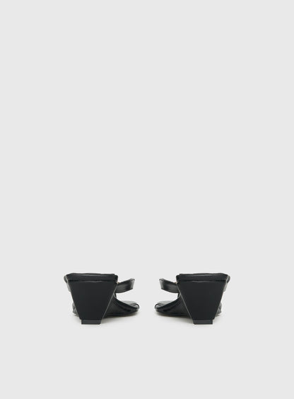 Therapy Slant Heels Black