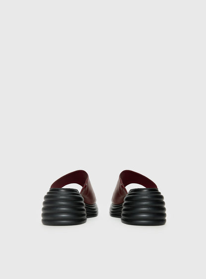 Therapy Finale Platform Sandals Red