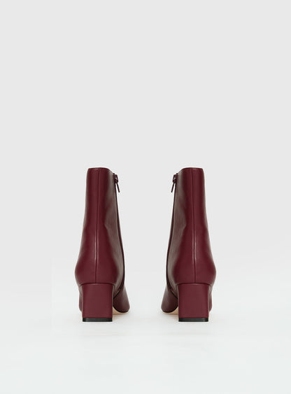 Velvette Boots Burgundy