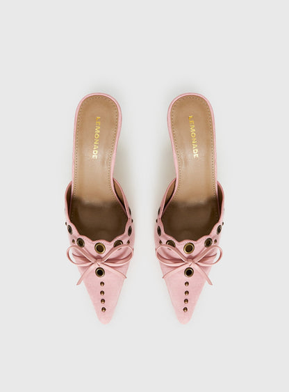 Charisma Pointed Toe Heels Dusty Pink