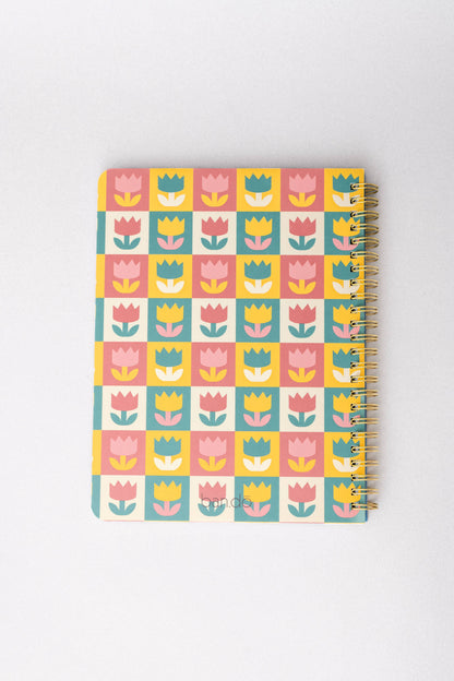 BANDO - Rough Draft Mini Notebook, Tulips