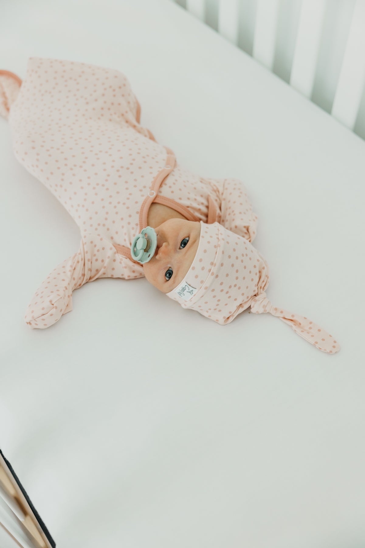Top Knot Hat - Dottie