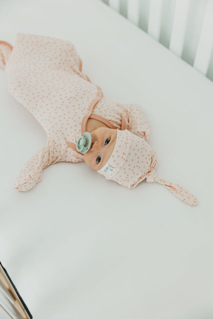 Top Knot Hat - Dottie