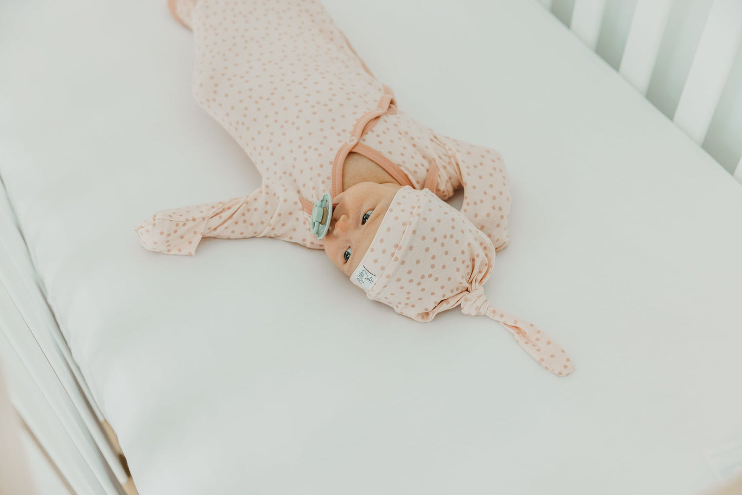 Top Knot Hat - Dottie