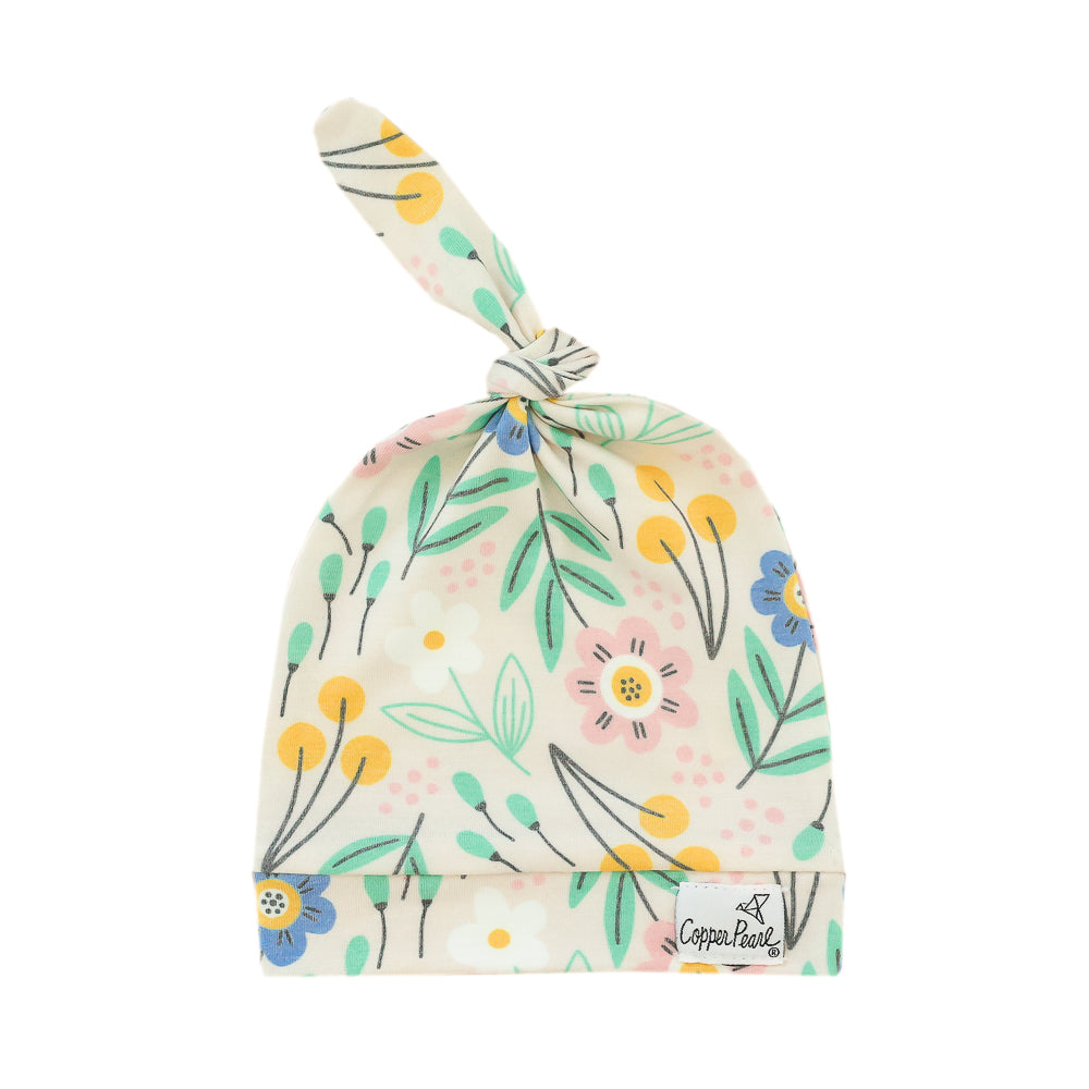 Top Knot Hat - Clara