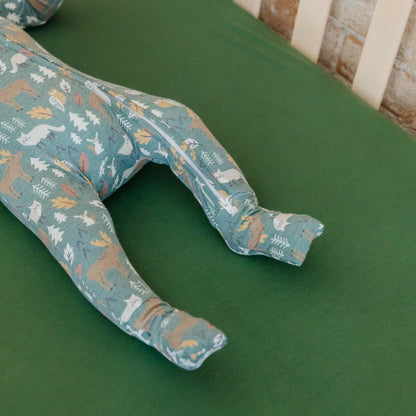 Convertible Zip-Up Footie Pajama - Atwood