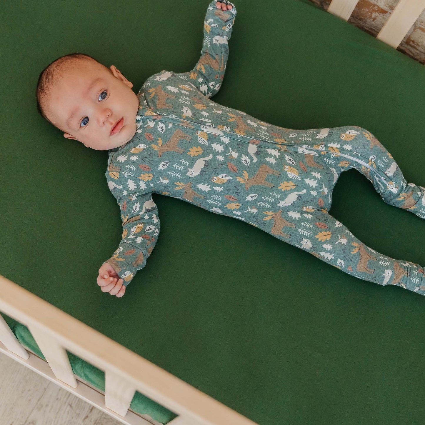 Convertible Zip-Up Footie Pajama - Atwood