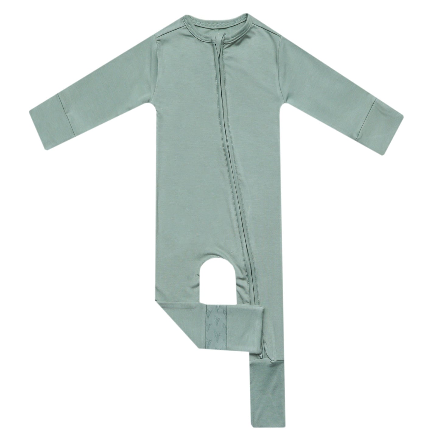 Convertible Zip-Up Footie Pajama - Briar