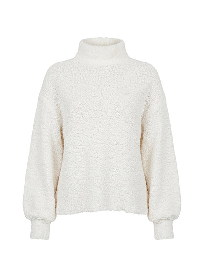 Feyre Boucle Jumper Ivory
