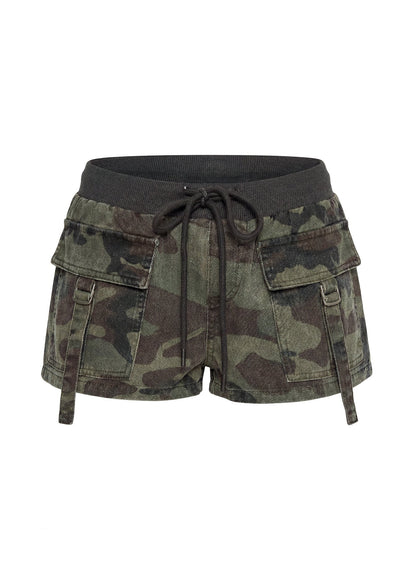 Fender Cargo Micro Shorts Camo
