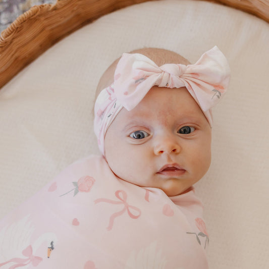 Knit Headband Bow - Adelia