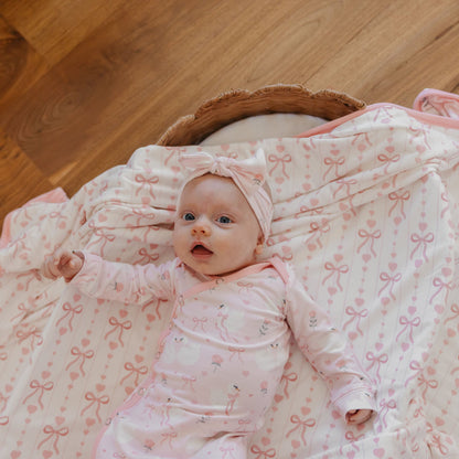 Knit Headband Bow - Adelia