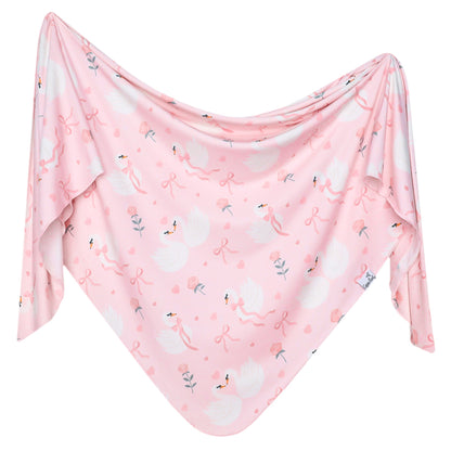 Knit Swaddle Blanket - Adelia