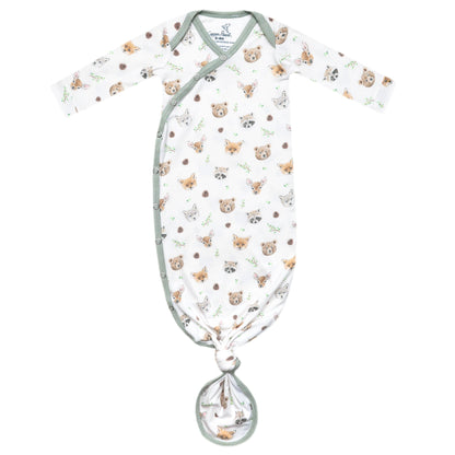 Newborn Knotted Gown - Wilder
