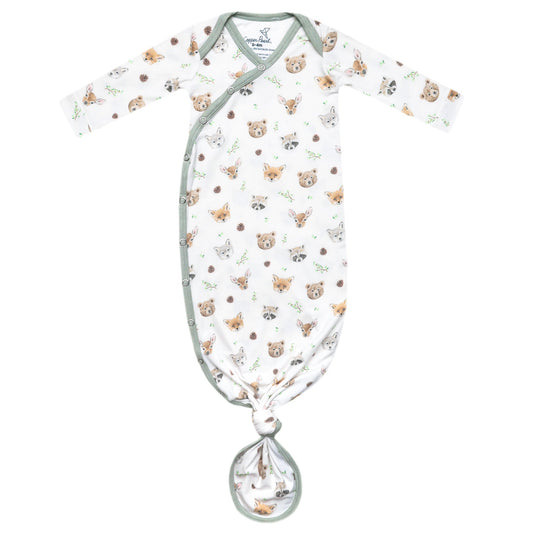 Newborn Knotted Gown - Wilder