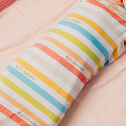 Newborn Knotted Gown - CoComelon Stripe
