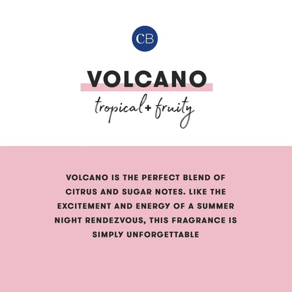 CAPRI BLUE - Volcano Iced Matcha Printed Travel Tin Candle, 8.5 oz
