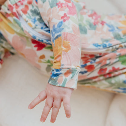 Zip-Up Footie Pajama - Lark