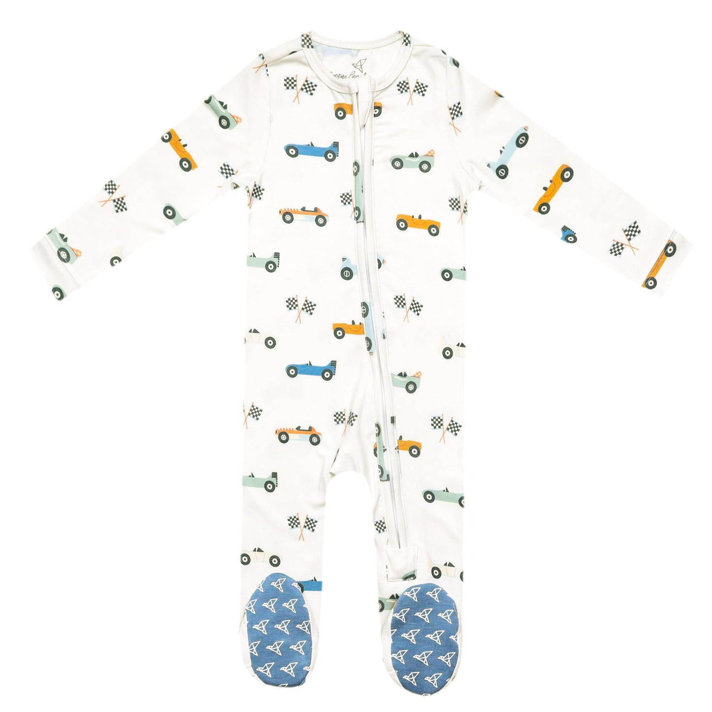 Zip-Up Footie Pajama - Speedster