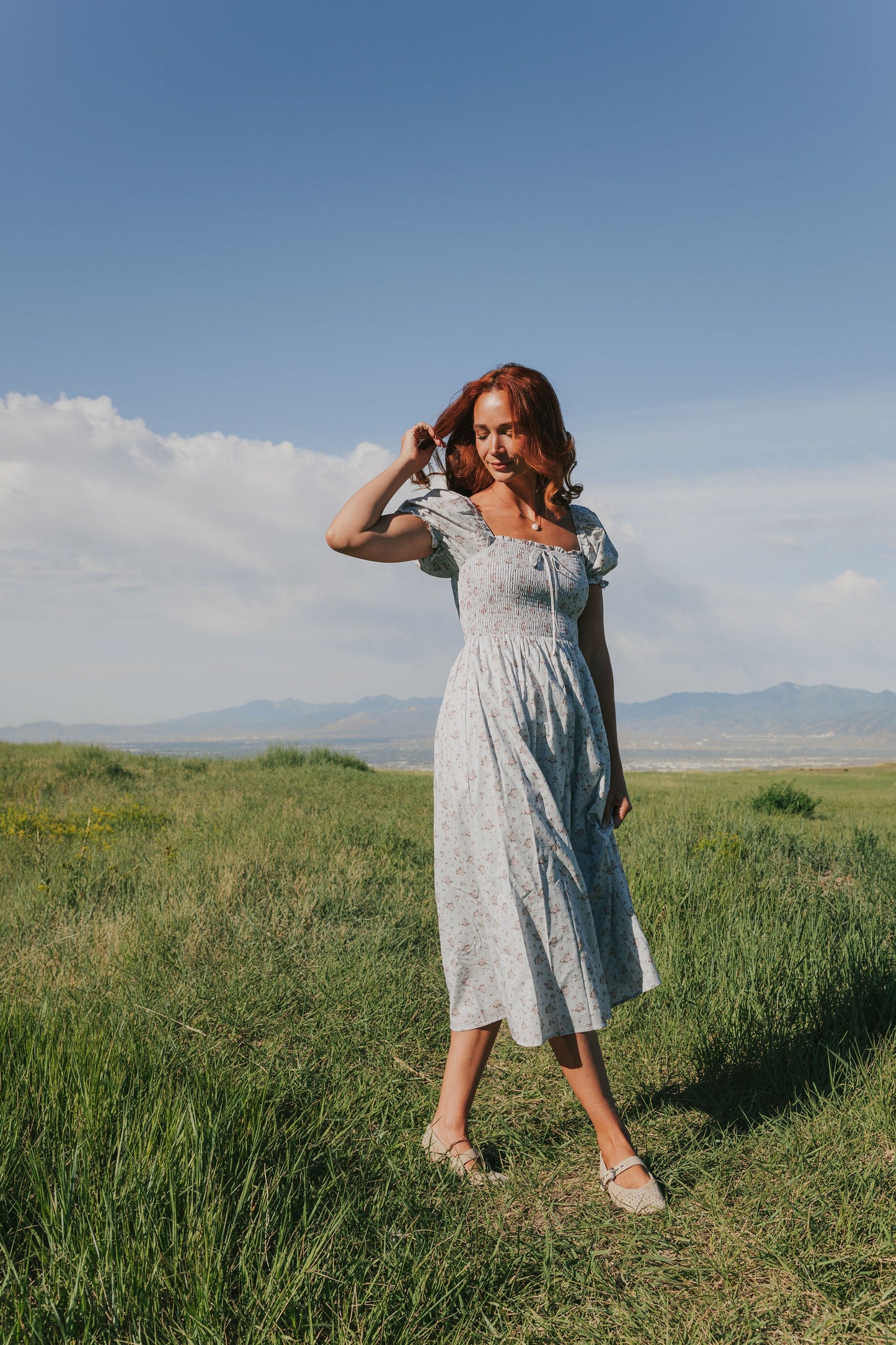 Bluebird On My Shoulder Dress