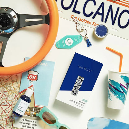CAPRI BLUE - Volcano Car Diffuser + Refill