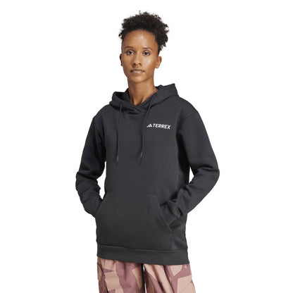 Hoodie Adidas W Mt S Logo Hd de Mujer