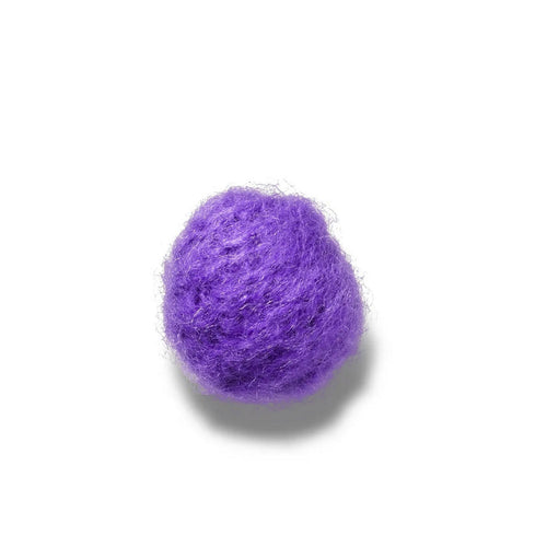 Jibbit Crocs Jibbitz Purple Faux Mohair Puf Unisex