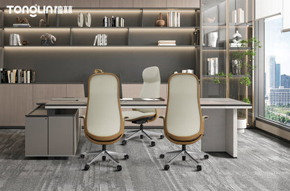 Luxora Leather Chair - Bellucci & Ross