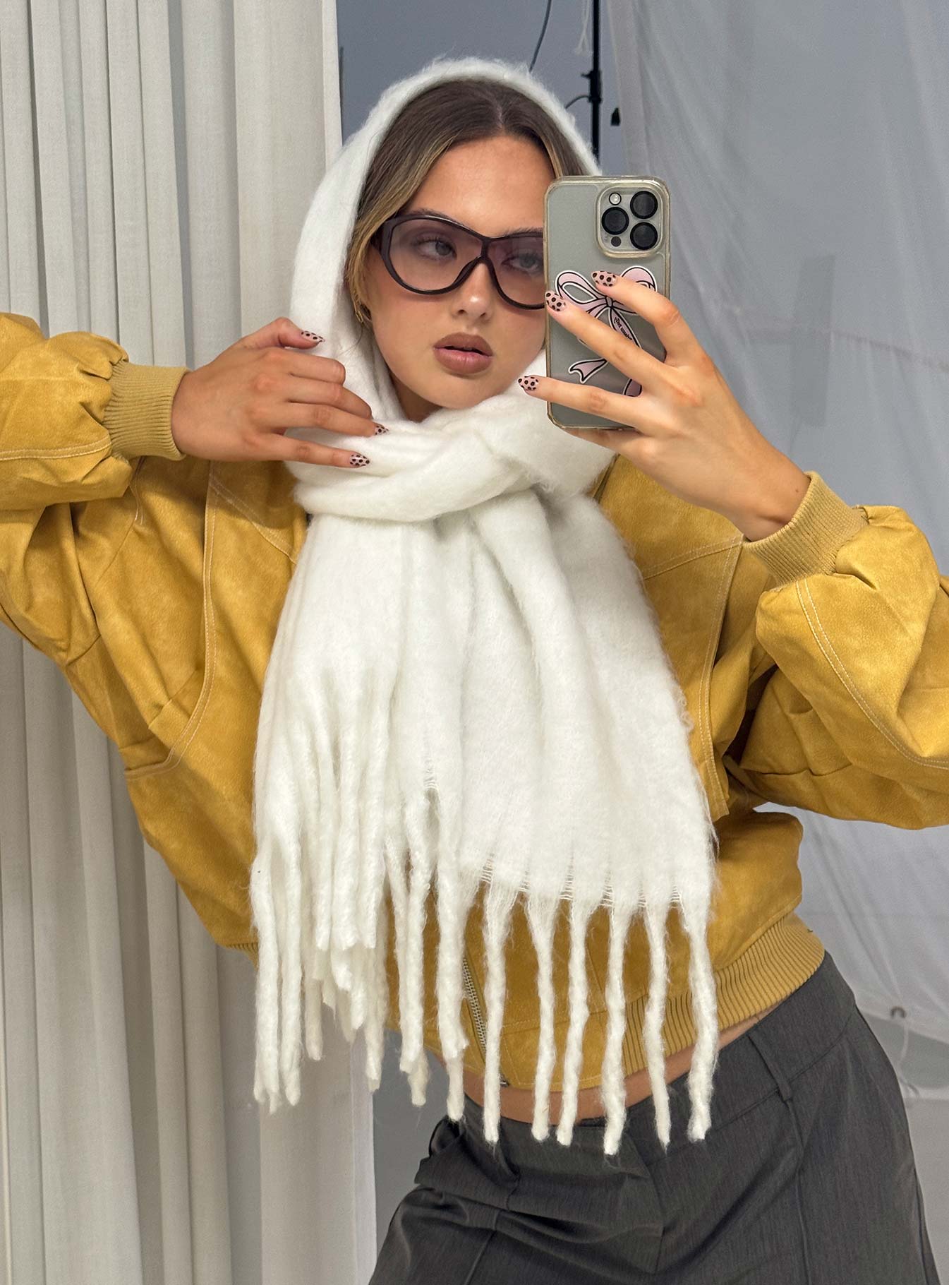 Mallan Scarf Cream