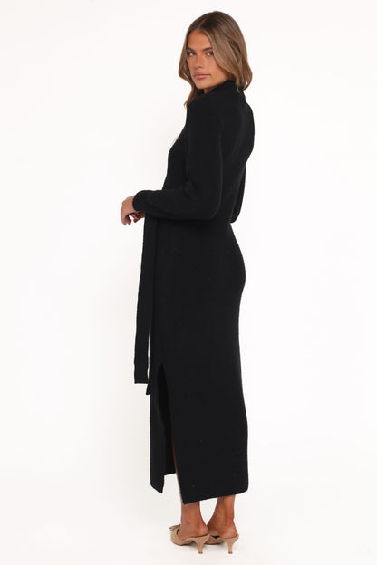 Aerin Knit Dress - Black