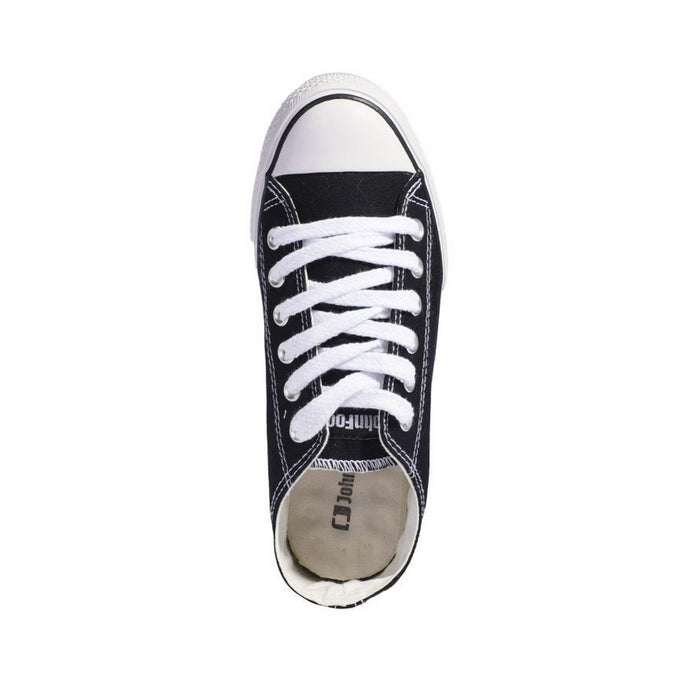 Zapatilla John Foos 182 Negro De Mujer