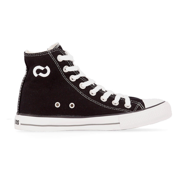 Zapatilla John Foos 184 Negro De Mujer
