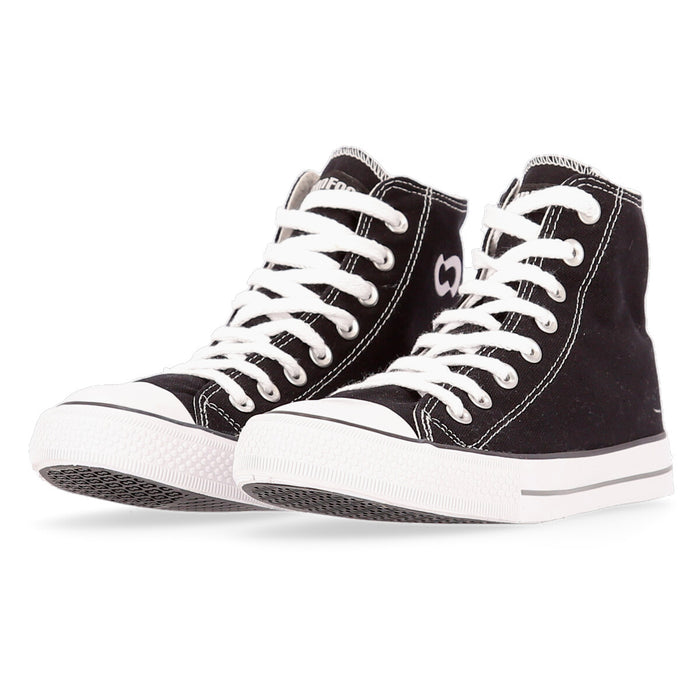 Zapatilla John Foos 184 Negro De Mujer